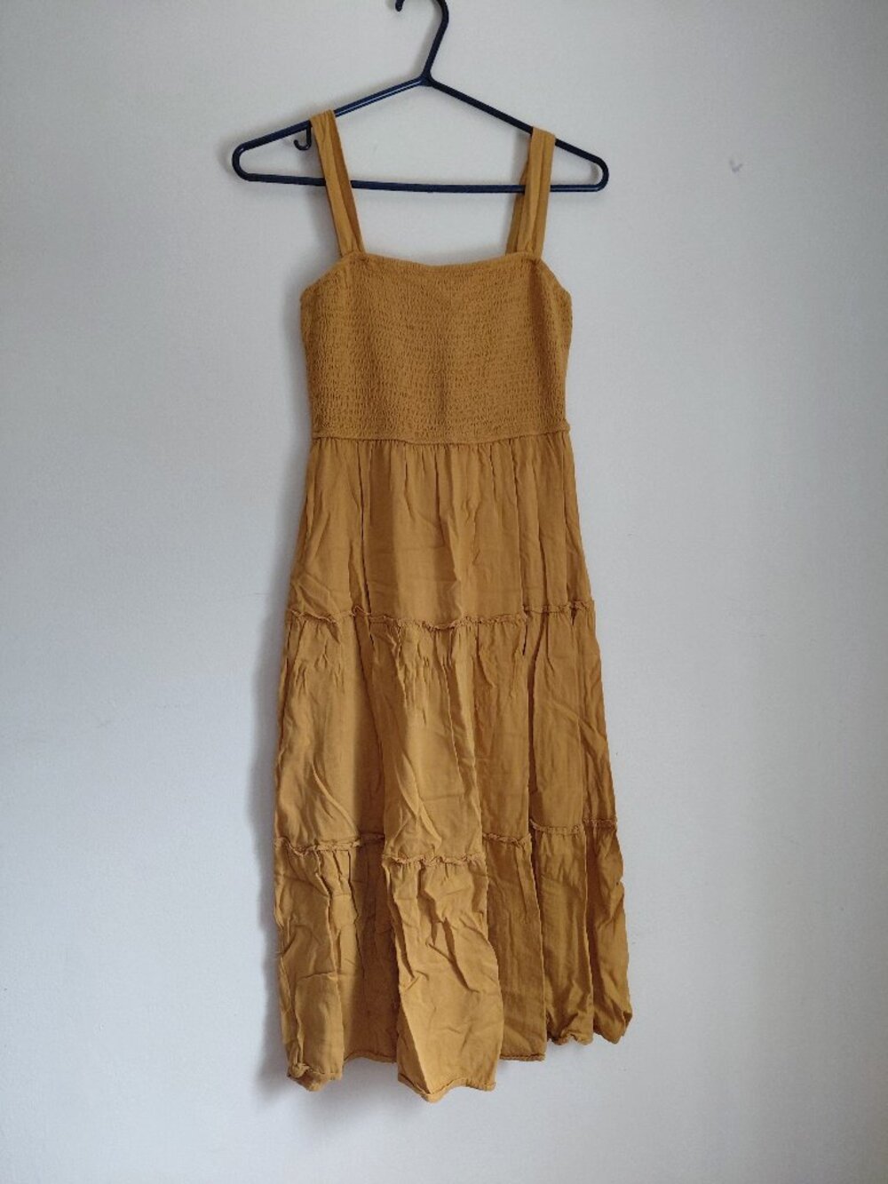 Orange/Yellow Summer Straps Dress